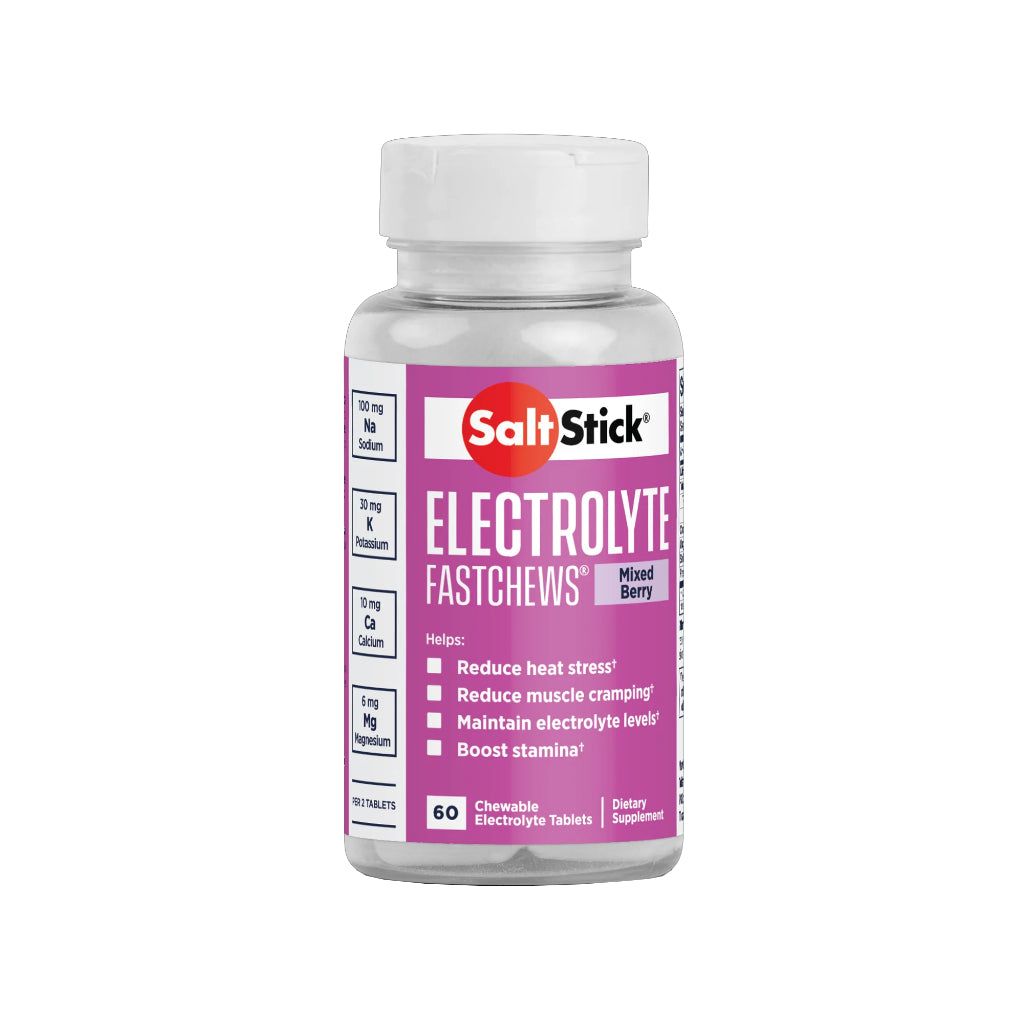 SaltStick Fastchews Electrolyte Tablets – 60 Chewable Tablets for Hydration