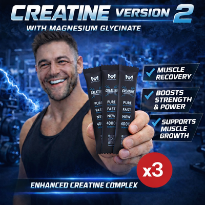 Muscle Up Creatine Monohydrate Powder 4000mg 3 Sachets