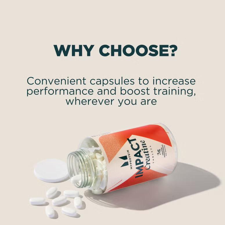 Why choose Myprotein Creatine Monohydrate Tablets