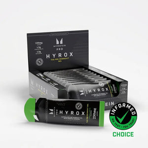 Myprotein HYROX THE Pre-Workout Gel Green Apple 12 pack