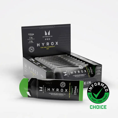 Myprotein HYROX THE Pre-Workout Gel Green Apple 12 pack