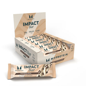 Myprotein Impact Protein Bar Cookie and Cream 12 Pack