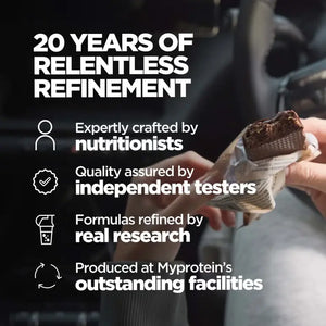 Myprotein 20 years of sports nutrition research and product development