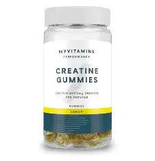 Creatine Gummies 3000mg Lemon Flavor (90 Count)