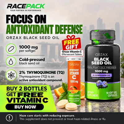 Orzax Black Seed Oil Softgels 1000 mg | Antioxidant & Immune Support