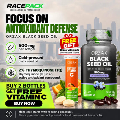 Orzax Black Seed Oil Softgels 500 mg | Antioxidant & Immune Support