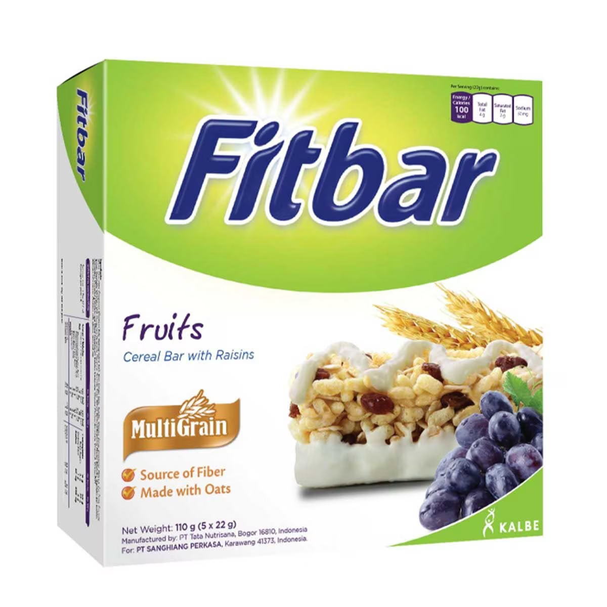 FITBAR Multigrain Energy Bar