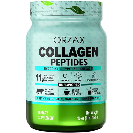 Collagen Peptides Unflavored 454g 38 Servings