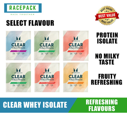 MyProtein Clear Whey Isolate SAMPLE PACK