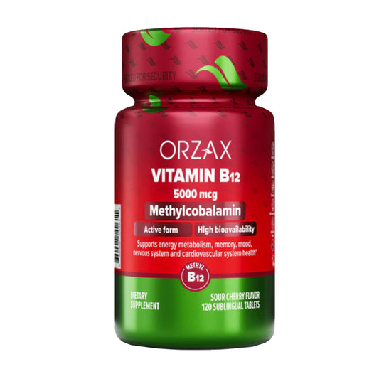 Vitamin B12 5000 mcg Methylcobalamin Cherry Flavoured 120 Tablets