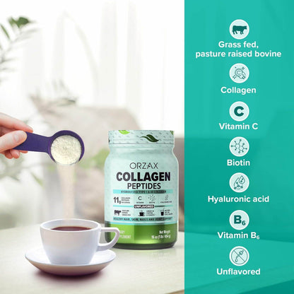 Collagen Peptides Unflavored 454g 38 Servings