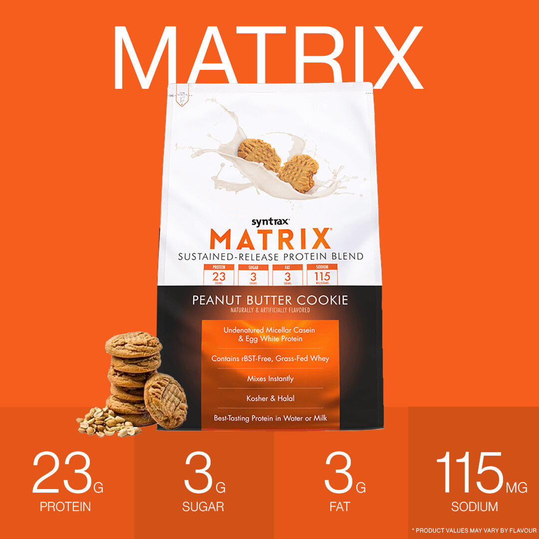 (Free Shaker & Creatine Sachets) HALAL SYNTRAX Matrix Protein Blend 2LB 5LB GOURMET Flavours Low Carb Low Sugar Made In USA