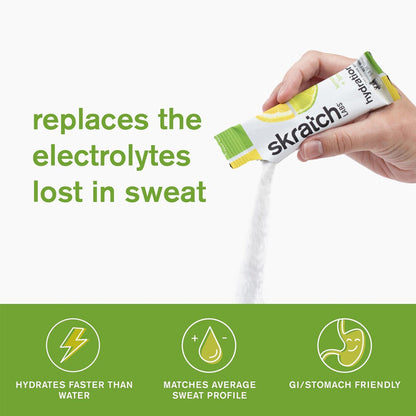 Skratch Labs Hydration Sport Drink Mix  Electrolyte Powder 10/20 Pack