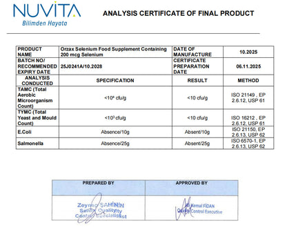 Selenium 200 mcg 180 Veg Capsules