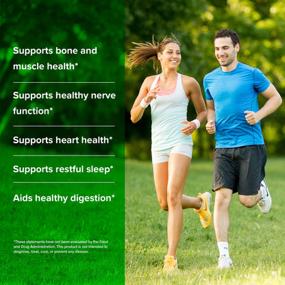 Magnesium Triple Complex Glycinate Citrate Malate 200 mg 60 Tablets