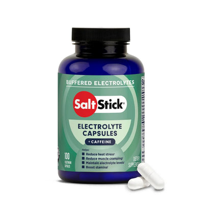 SaltStick Caps + Caffeine 100 Capsules | Training & Race Day