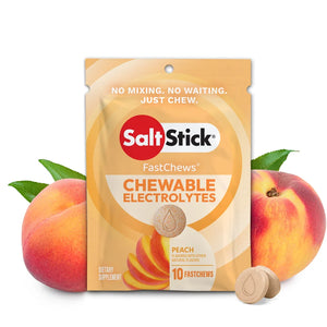 SaltStick FastChews Peach 10-tablet packet
