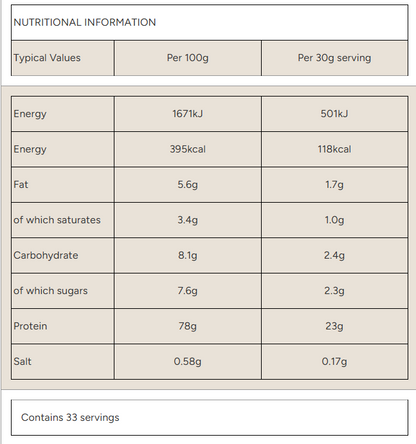 MyProtein 水解乳清蛋白粉 1kg 无味