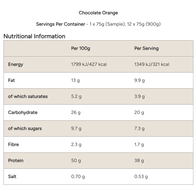 MYProtein Xtra Cookies 12 Pack