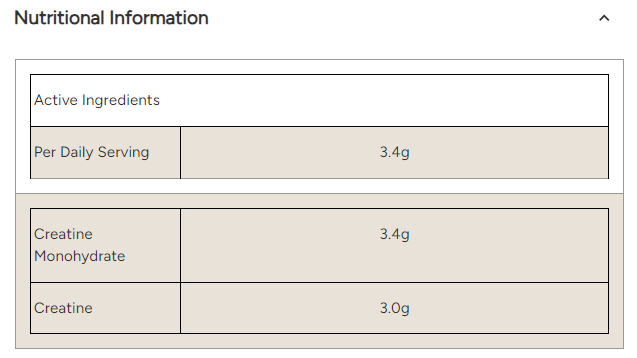 MyProtein Impact Creatine 250g /1 kg