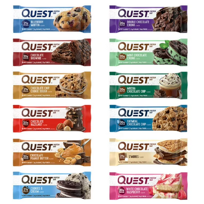 QUEST Nutrition 蛋白棒 6/12 装