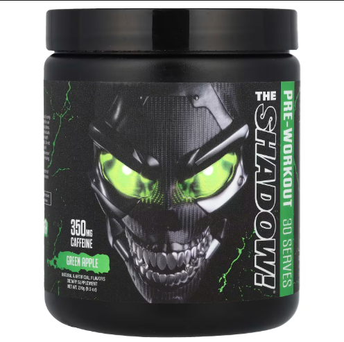 JNX Sports The Shadow! Pre-Workout 30 Servings + 3 Free Creatine Sachets | Energy & Focus Booster
