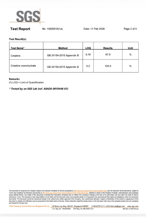 Muscle Up Creatine Monohydrate Powder 1/50/100 Sachets