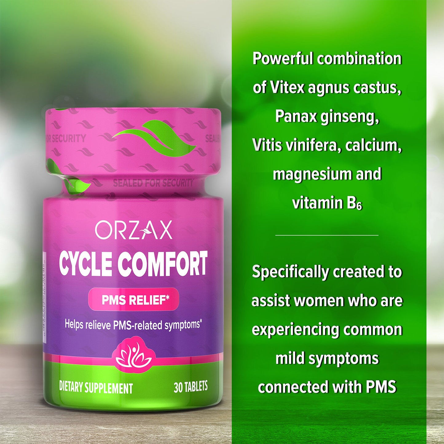 Cycle Comfort PMS Relief 30 Tablets