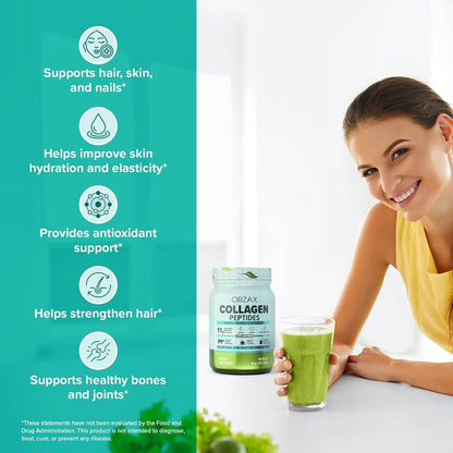 Collagen Peptides Unflavored 454g 38 Servings