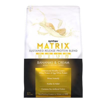 (Free Shaker & Creatine Sachets) HALAL SYNTRAX Matrix Protein Blend 2LB 5LB GOURMET Flavours Low Carb Low Sugar Made In USA