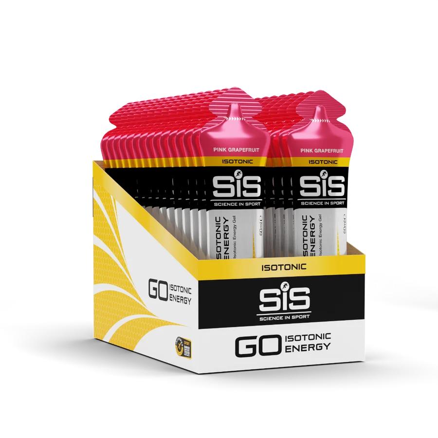 SiS GO Isotonic Energy Gel 30 Pack Pink Grapefruit