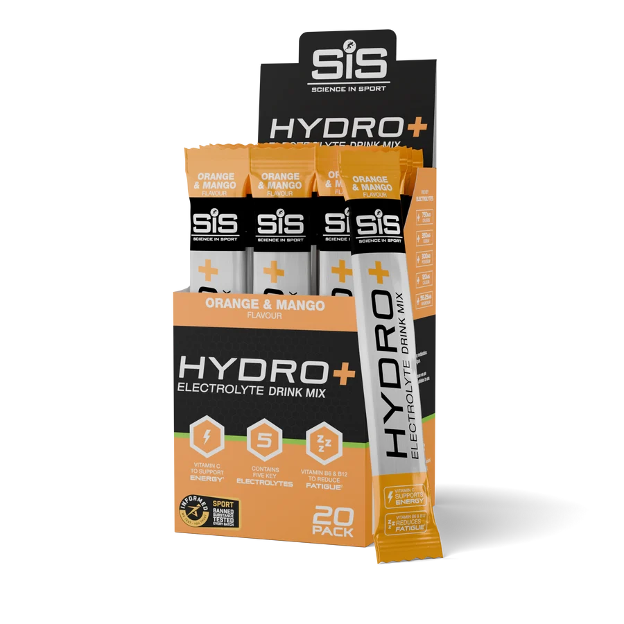 SiS HYDRO+ Electrolyte Drink Mix Orange and Mango multipack