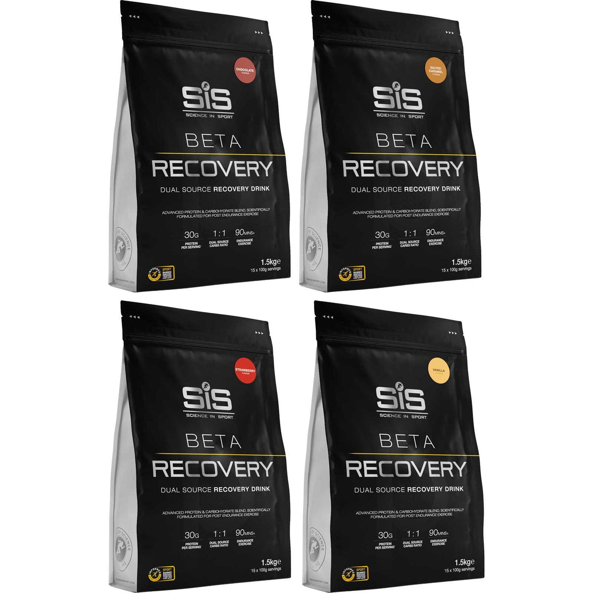 SiS BETA Recovery 500g recovery powder
