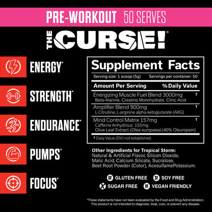 JNX Sports The Curse Pre-Workout 50 Servings