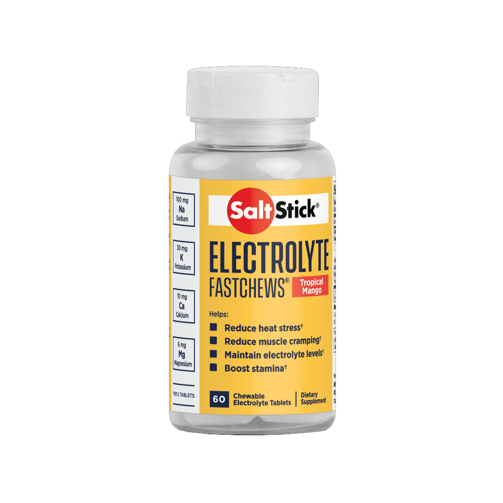 SaltStick Fastchews Electrolyte Tablets – 60 Chewable Tablets for Hydration