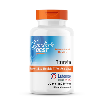 Doctor's Best Lutein with Lutemax 2020, 20 mg