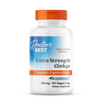 Doctor's Best Extra Strength Ginkgo, 120 mg