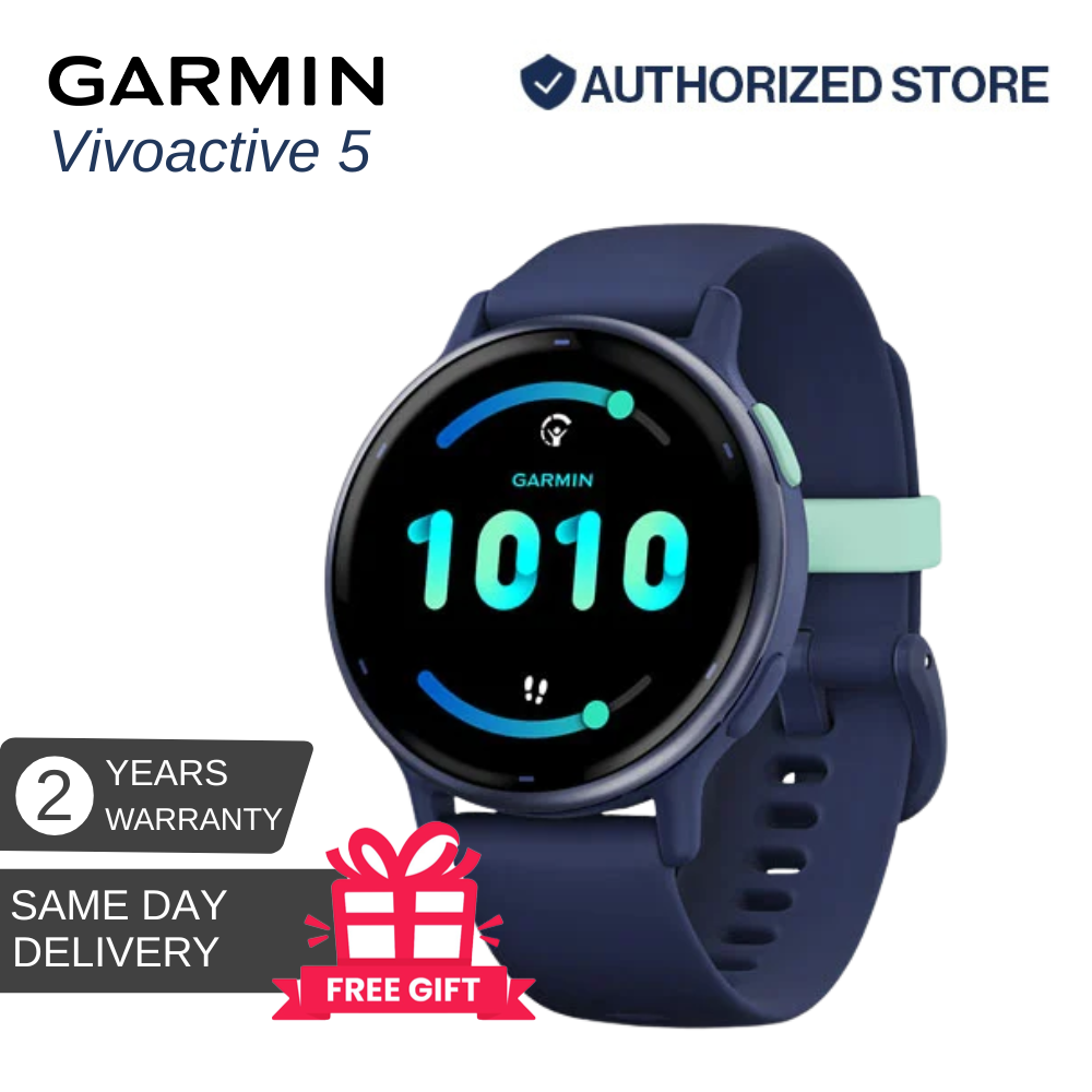 [2 Years Warranty] Garmin Vivoactive 5 - Health & Fitness GPS Smartwatch