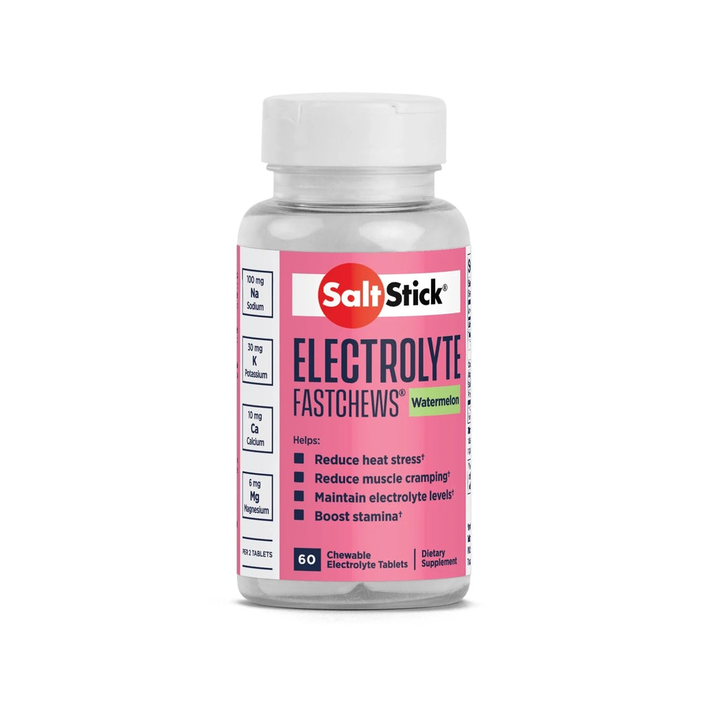 SaltStick Fastchews Electrolyte Tablets – 60 Chewable Tablets for Hydration