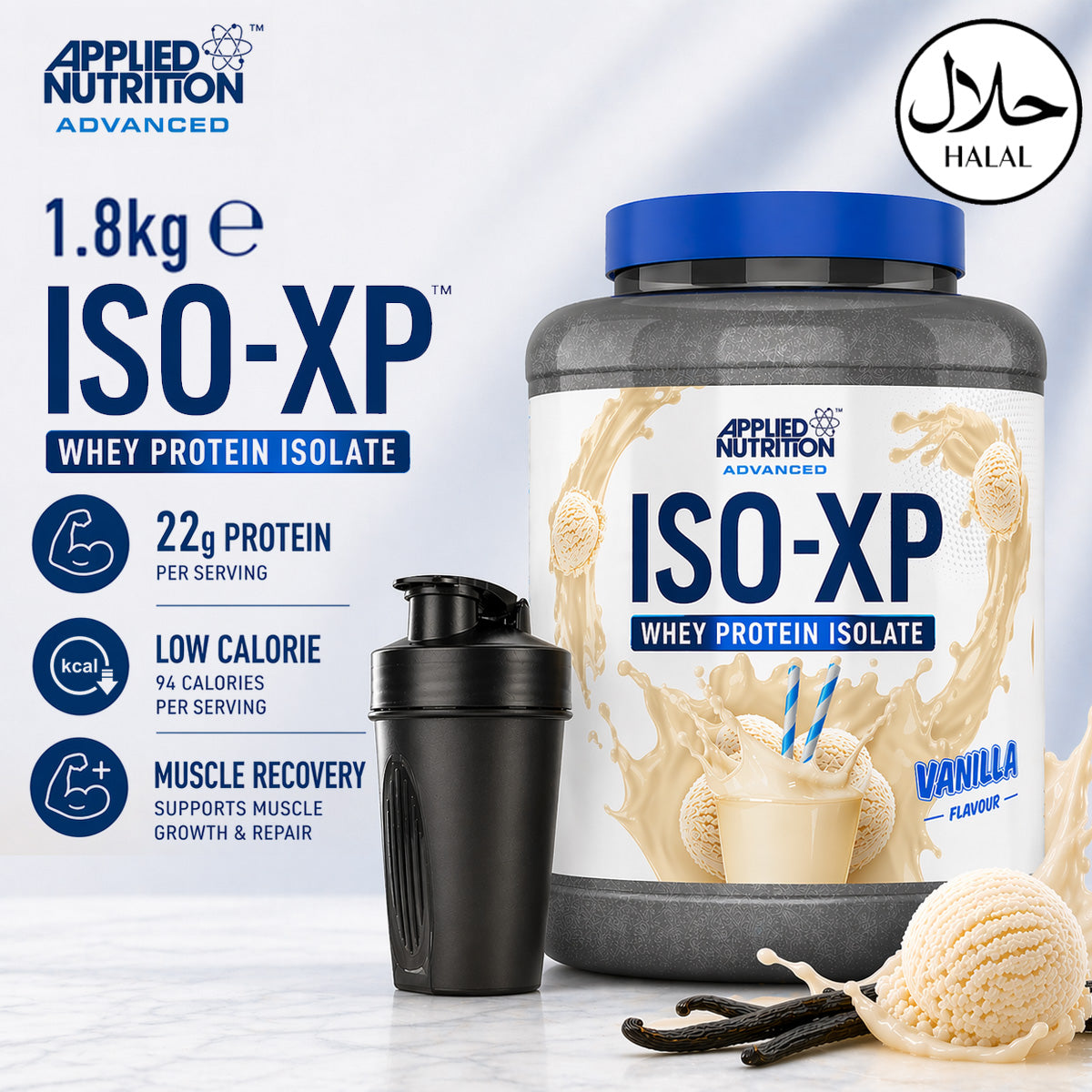 Applied Nutrition ISO XP Whey Isolate Protein 1.8kg