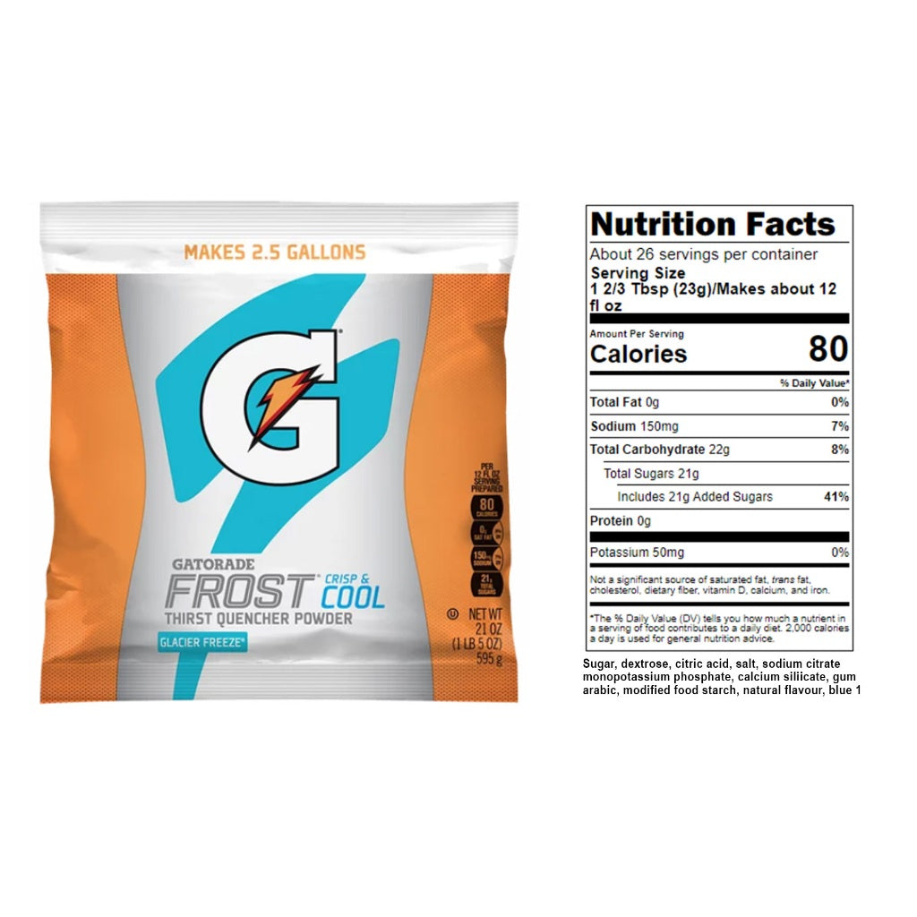 Gatorade Frost Thirst Quencher Powder 595g 26 servings