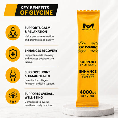 Muscle Up Glycine Powder 1/50/100 Sachets