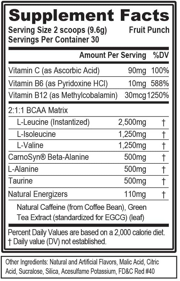 EVLution Nutrition BCAA Energy
