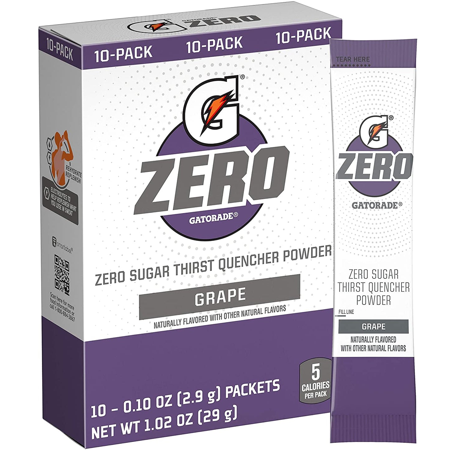 Gatorade Zero 3g x 20 packets