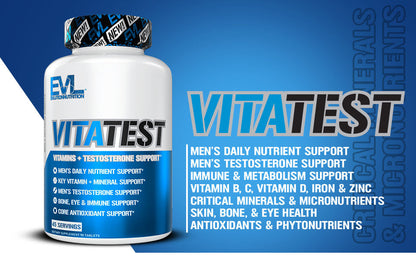 EVL Nutrition VitaTest 90 Tabs