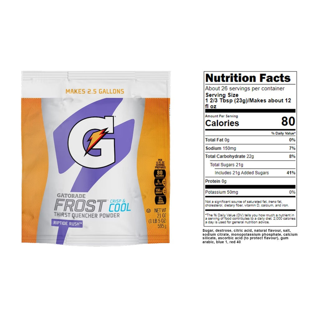 Gatorade Frost Thirst Quencher Powder 595g 26 servings