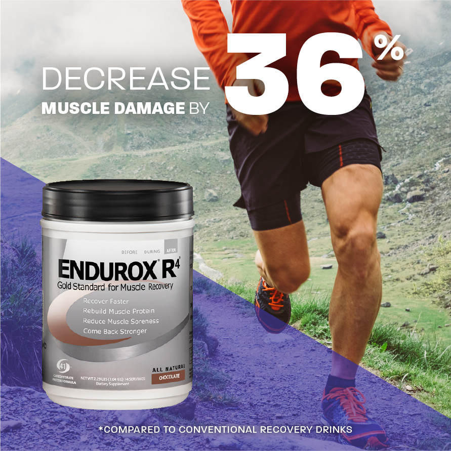 Endurox R4 Recovery Drink Powder for Running, Cycling, Marathon & Endurance Sports, 14 Servings