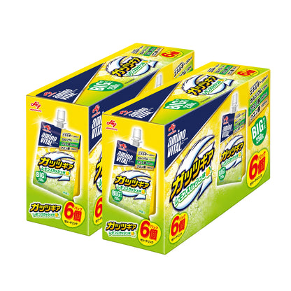 aminoVITAL Guts Gear Lemon Squash 12 pack sports energy jelly