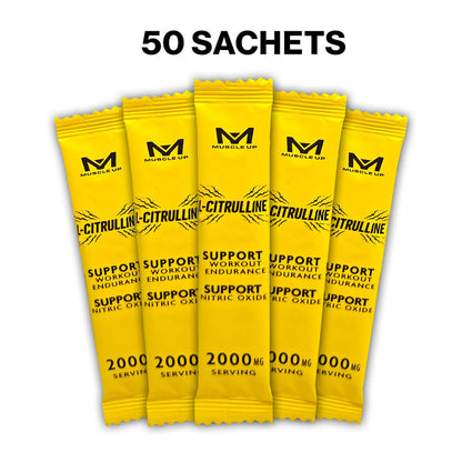Muscle Up L-Citrulline Powder 1/50/100 Sachets