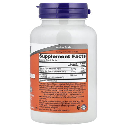 NOW Food L-Cysteine 500mg
